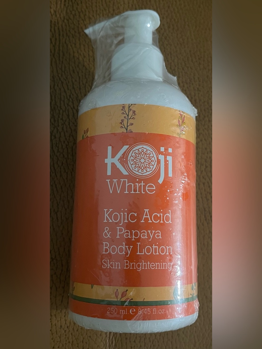 Kojic Acid & Papaya Body Lotion — Orange